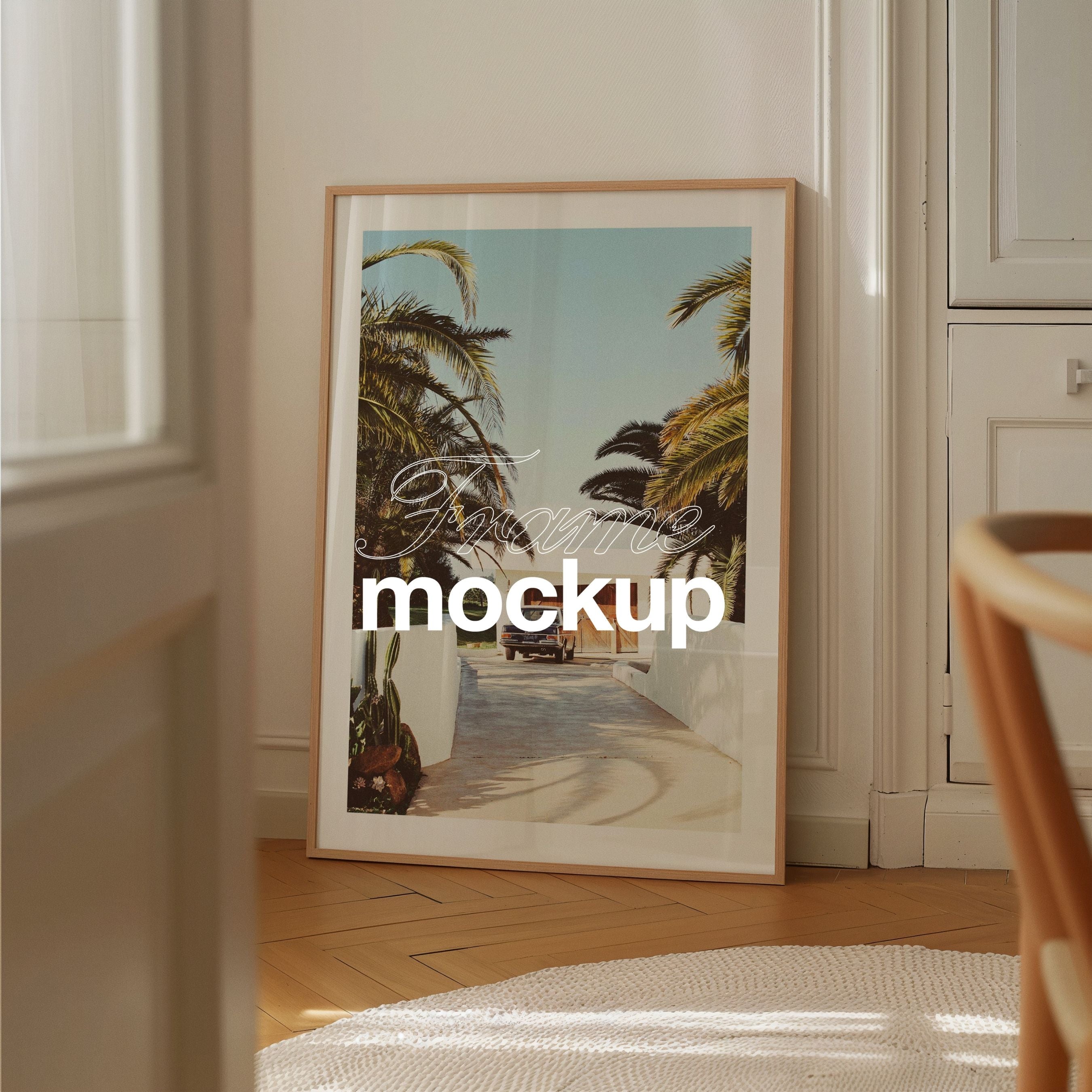 High-end Frame Mockup | HH083 | Copenhagen Apt – Helsinki House