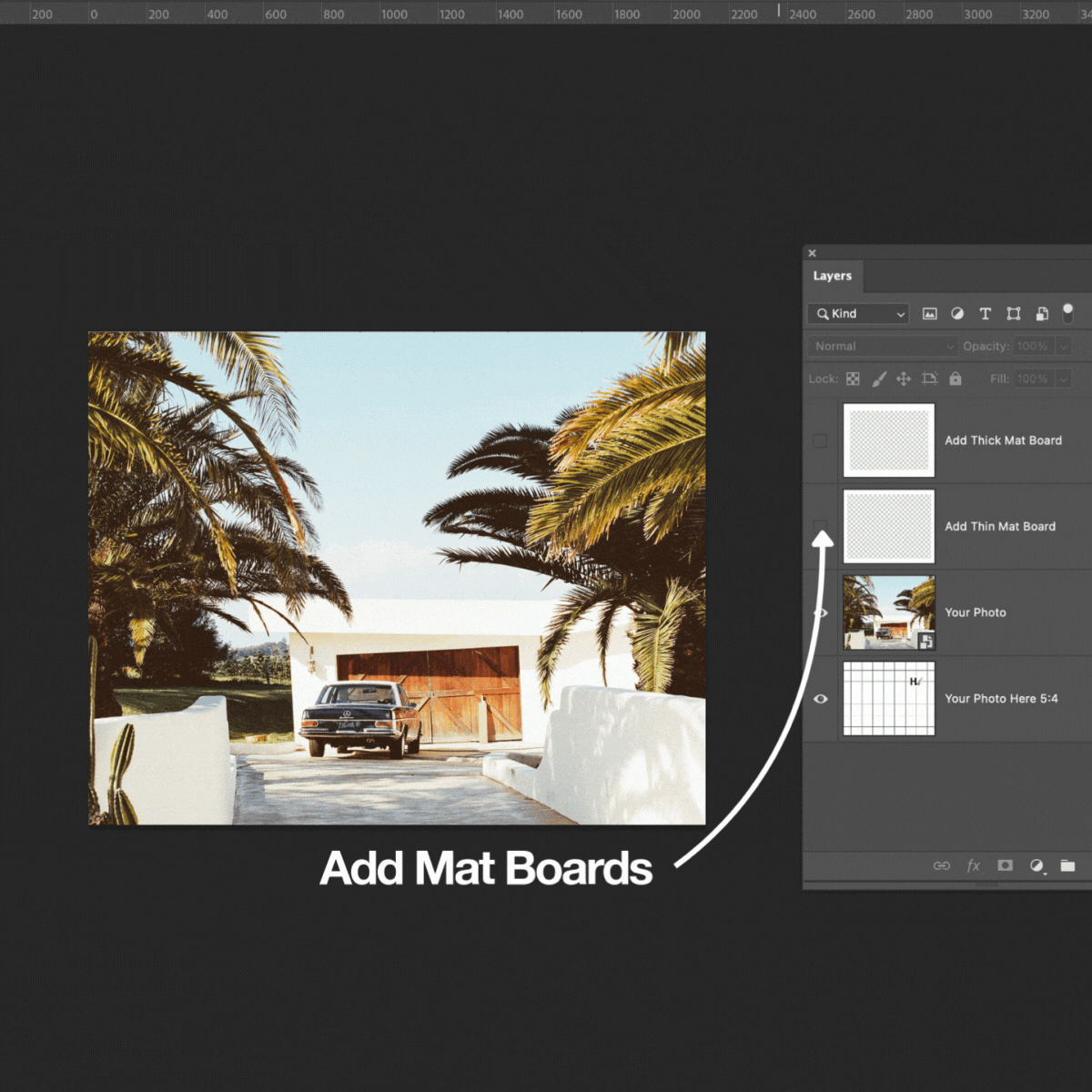 HH167 | 5:4 Frame Mockup