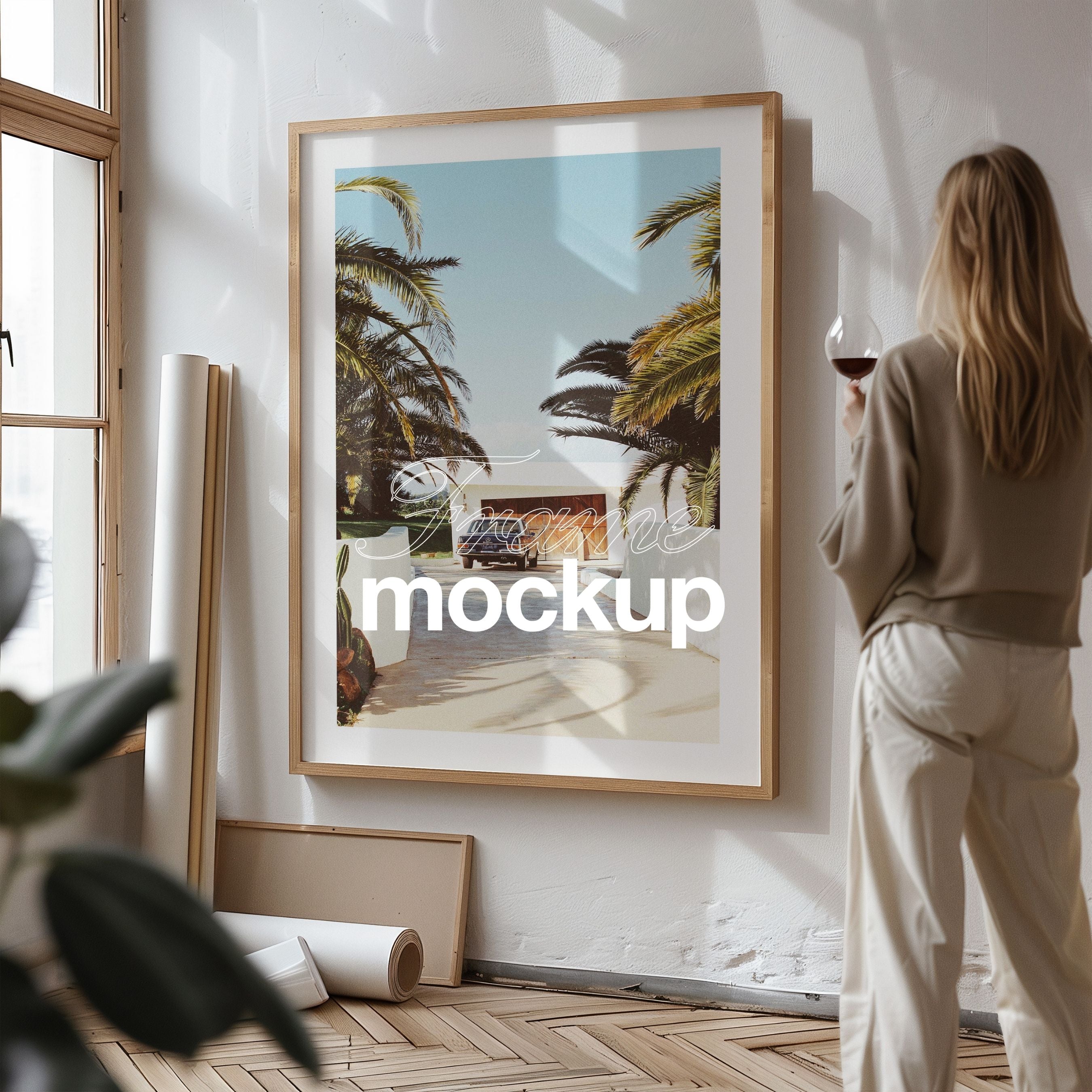 HH080 | Copenhagen Apt | DIN A Frame Mockup