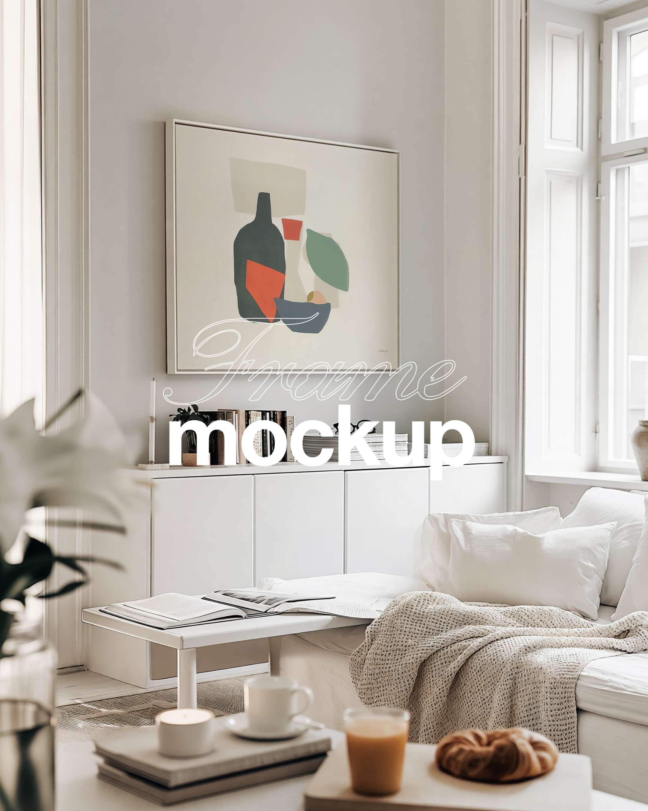 HH004 | Parisian Apartment | 1:1 Single Frame Mockup