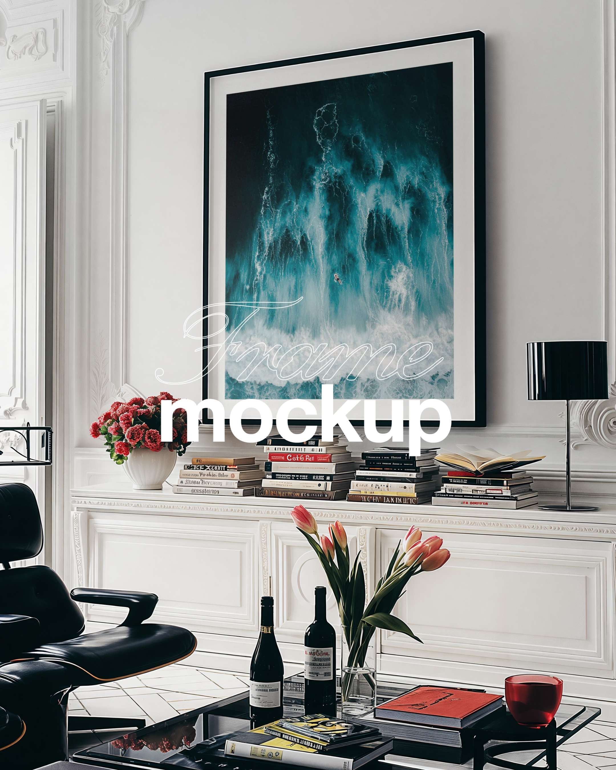 HH012 | Parisian Apartment | 4:5 Single Frame Mockup