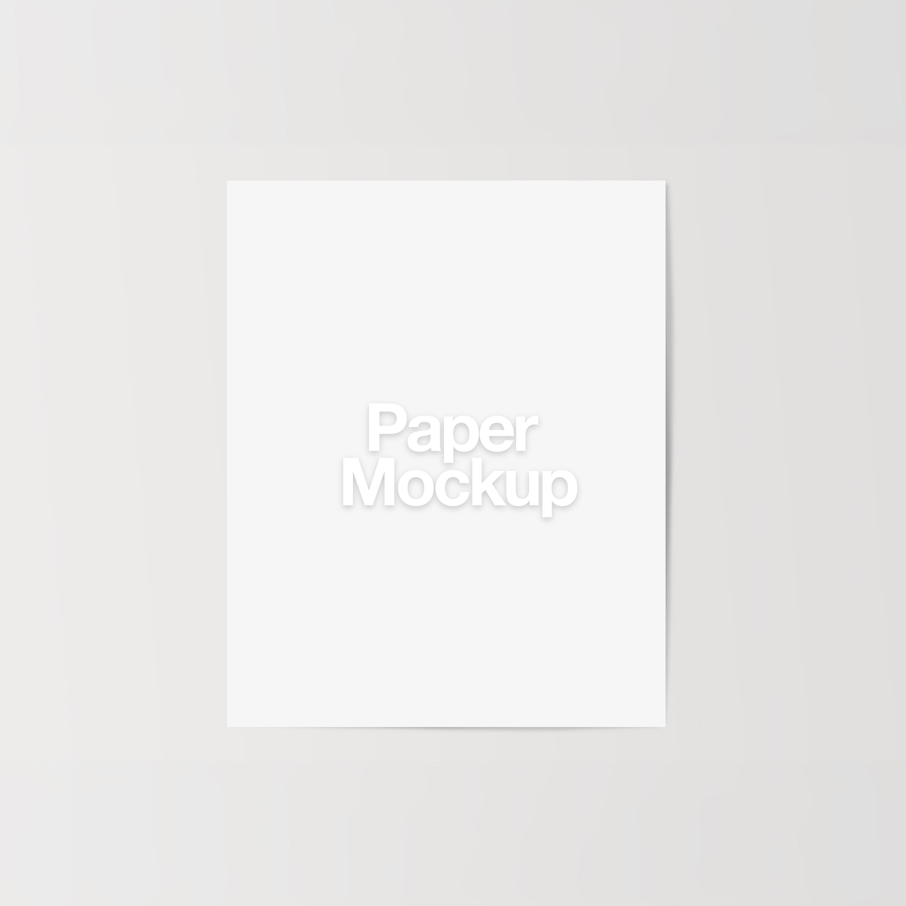 HH170 | 4:5 Paper Mockup