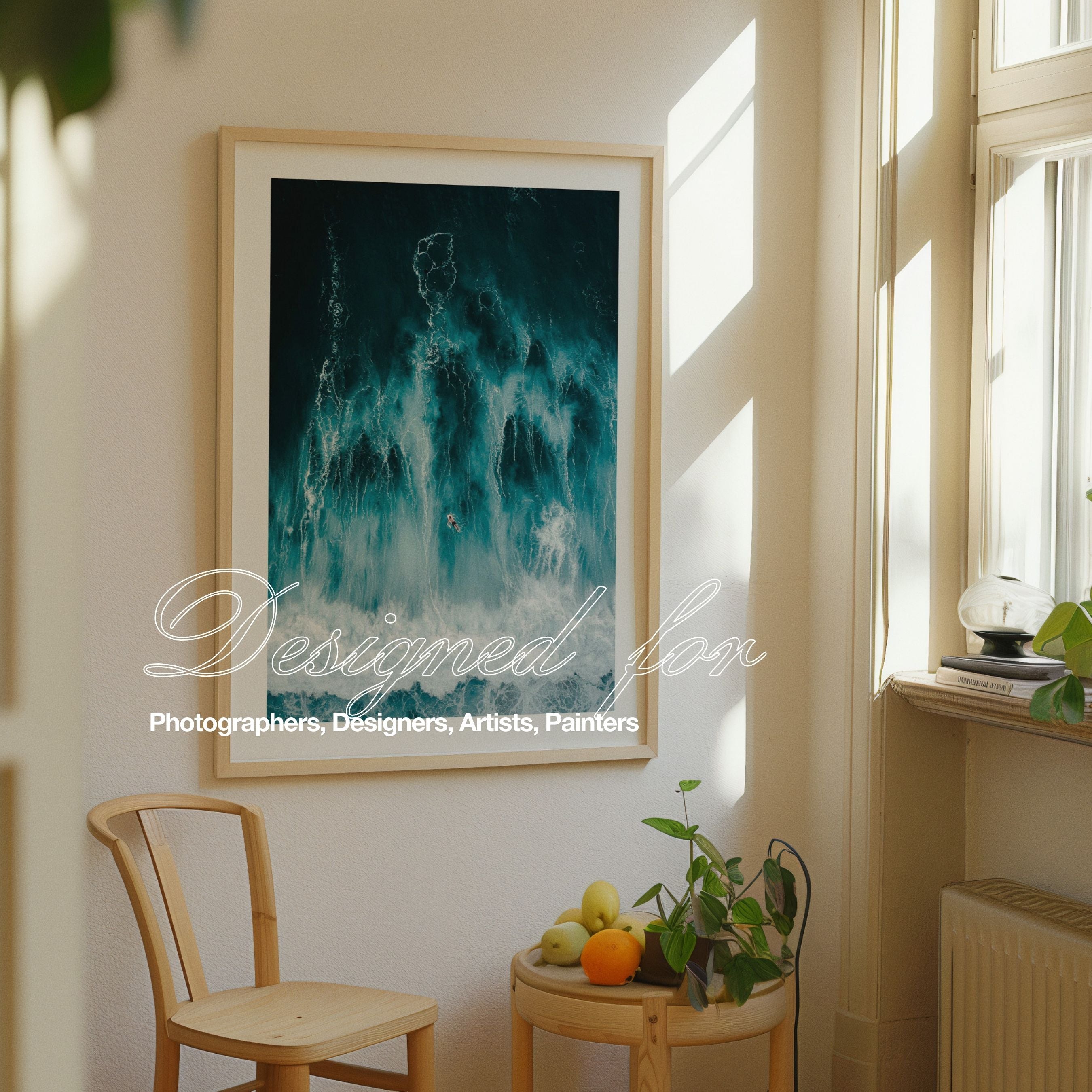 HH084 | Copenhagen Apt | DIN A2 Frame Mockup