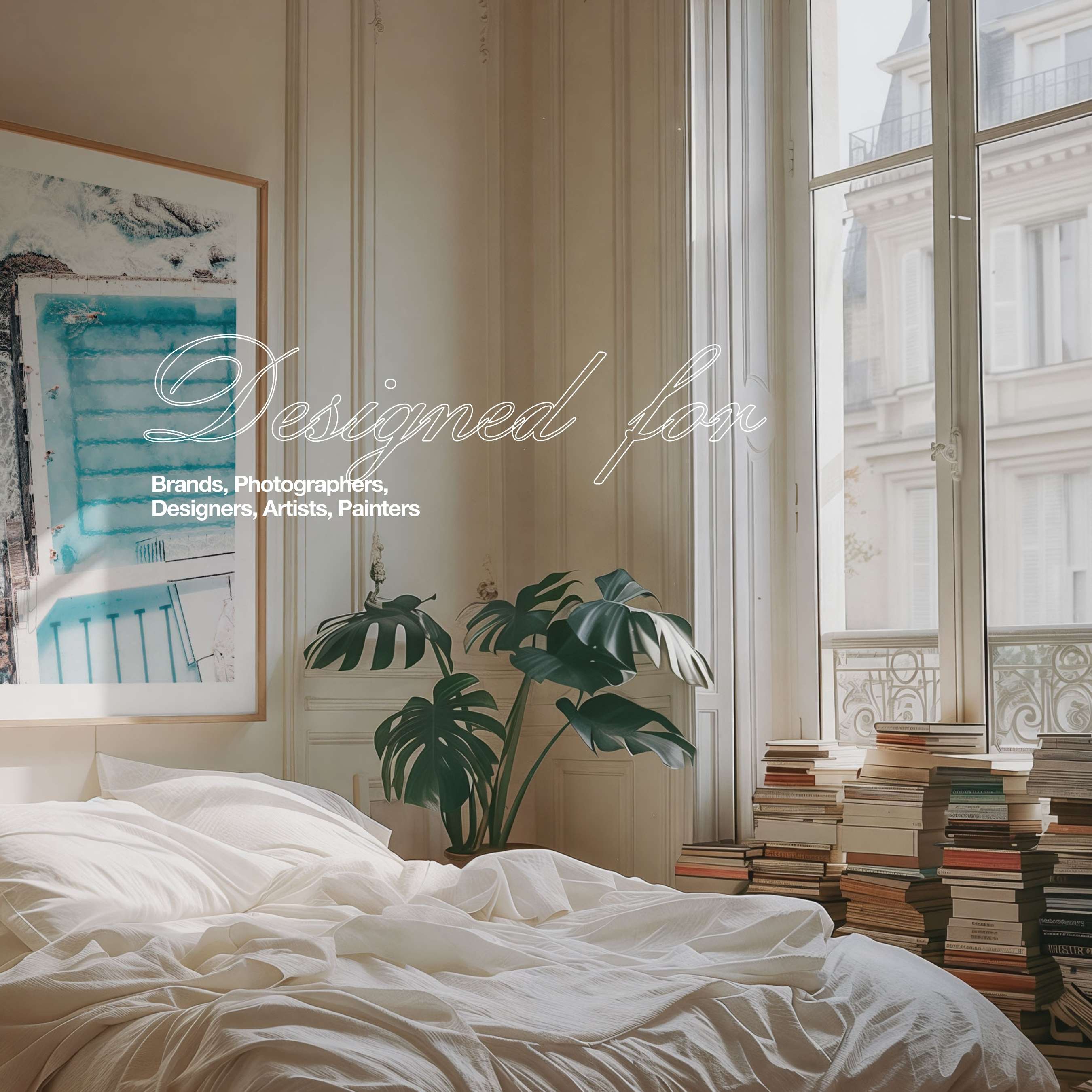 HH026 | Parisian Apartment | DIN A0 Single Frame Mockup