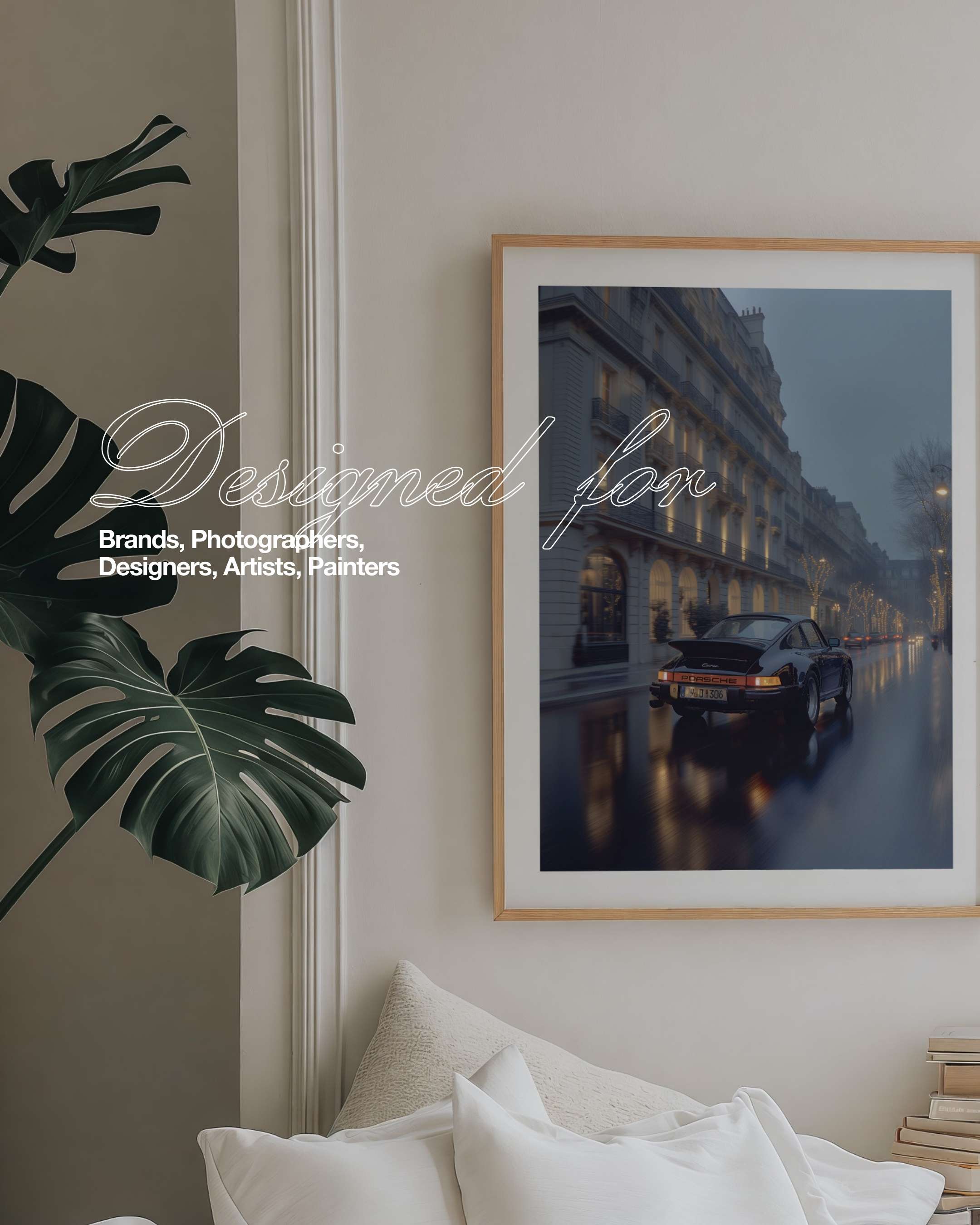 HH031 | Parisian Apartment | 4:5 Single Frame Mockup