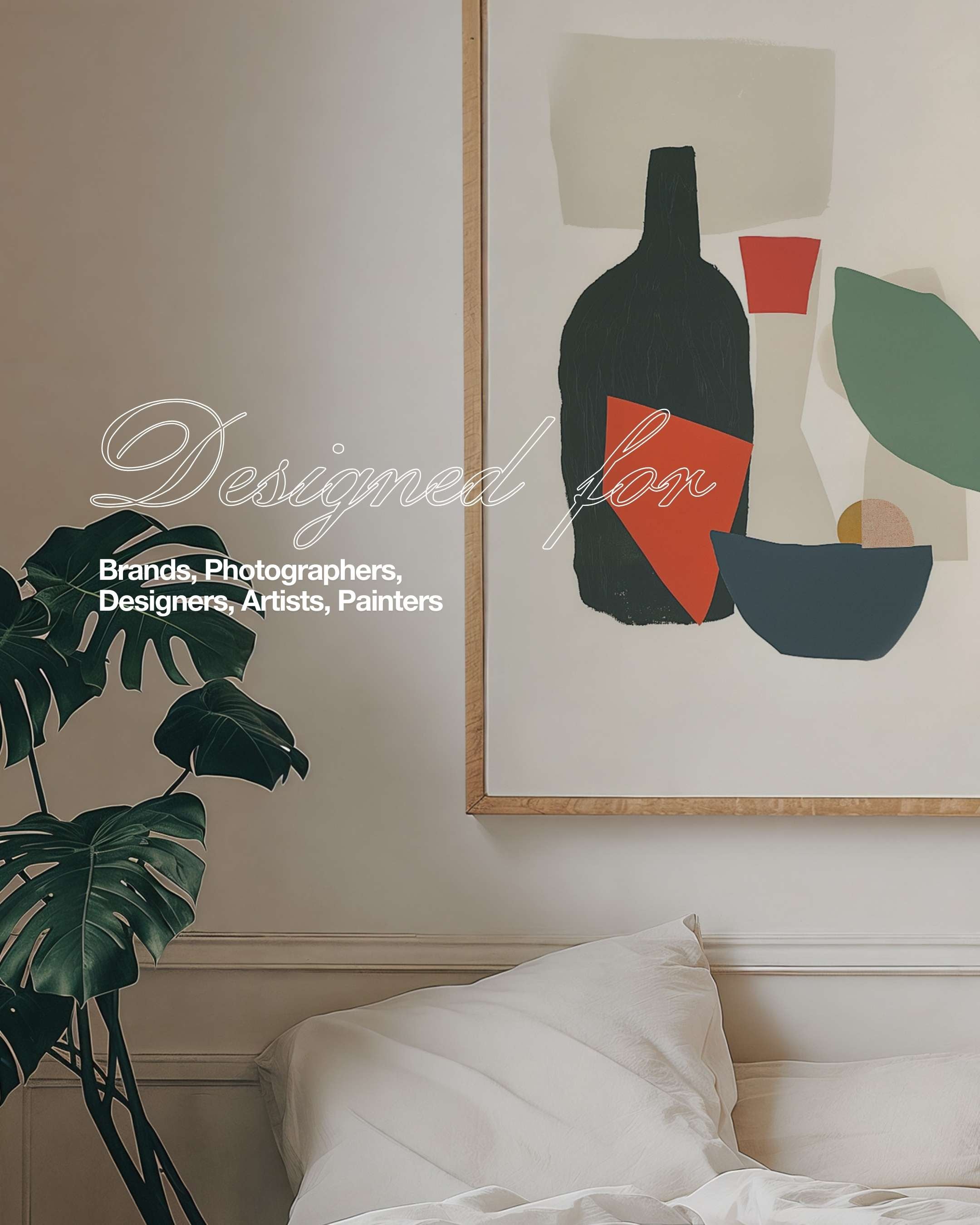 HH025 | Parisian Apartment | DIN A1 Frame Mockup
