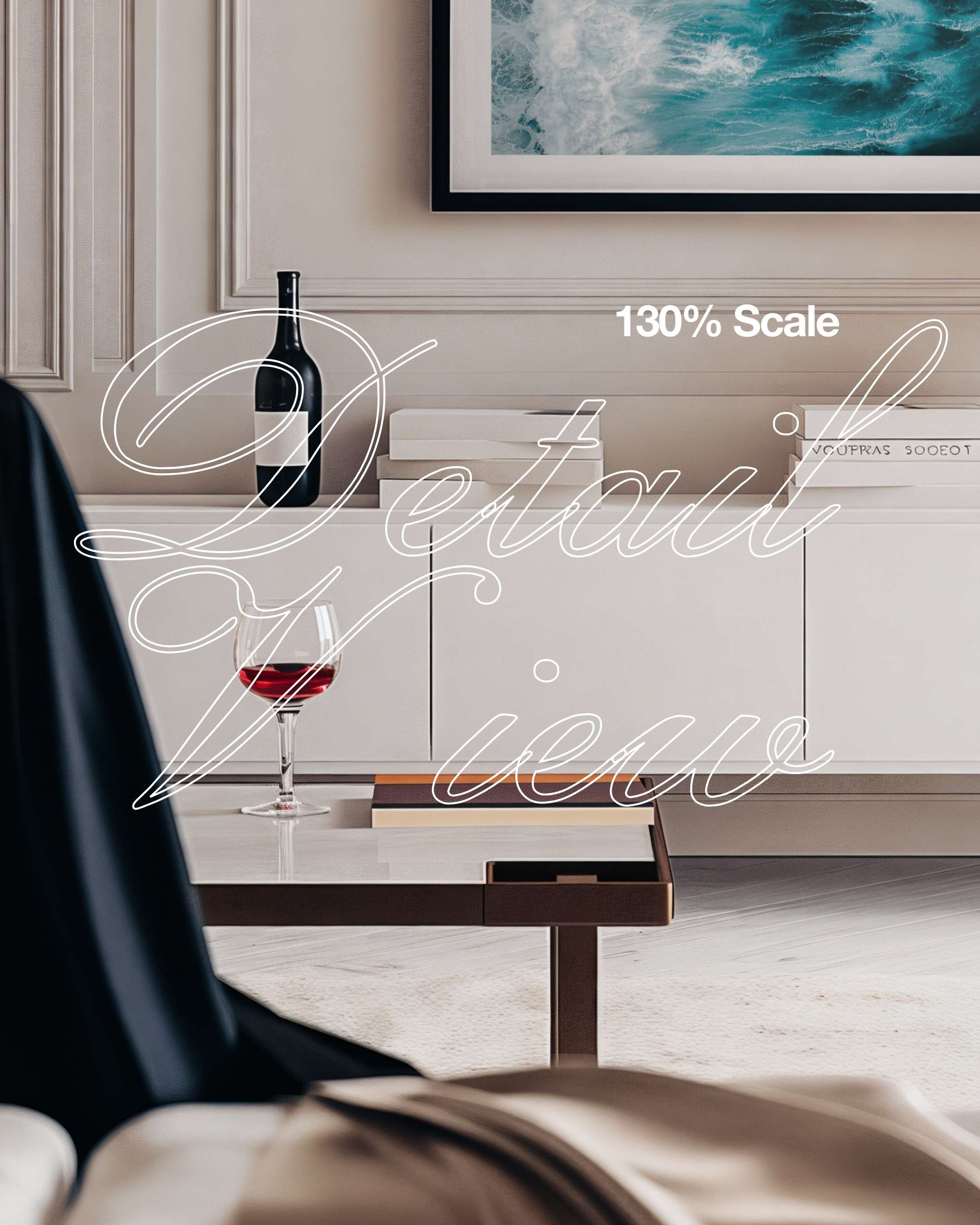 HH016 | Parisian Apartment | 5:4 Single Frame Mockup