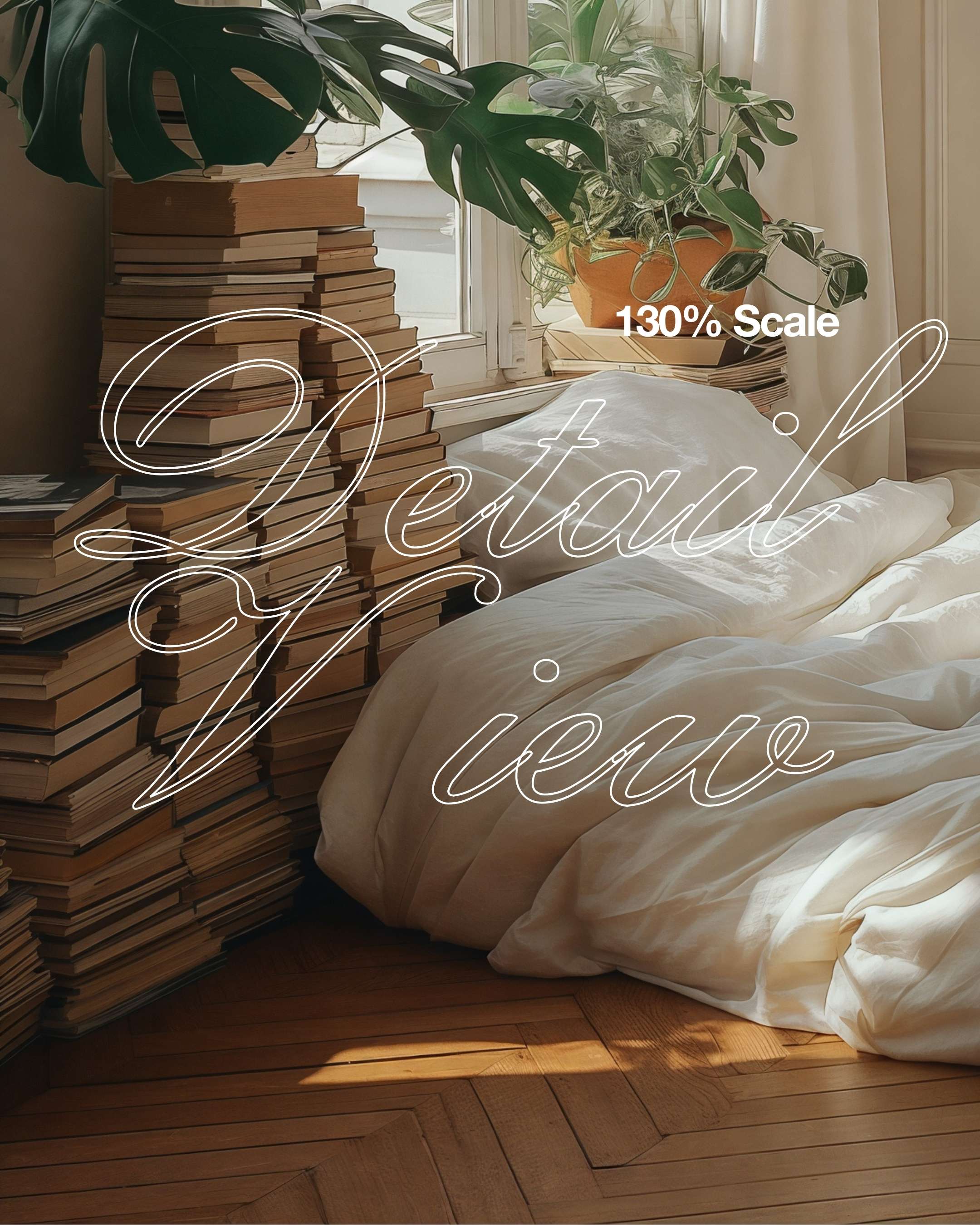 HH015 | Parisian Apartment | DIN A1 Single Frame Mockup