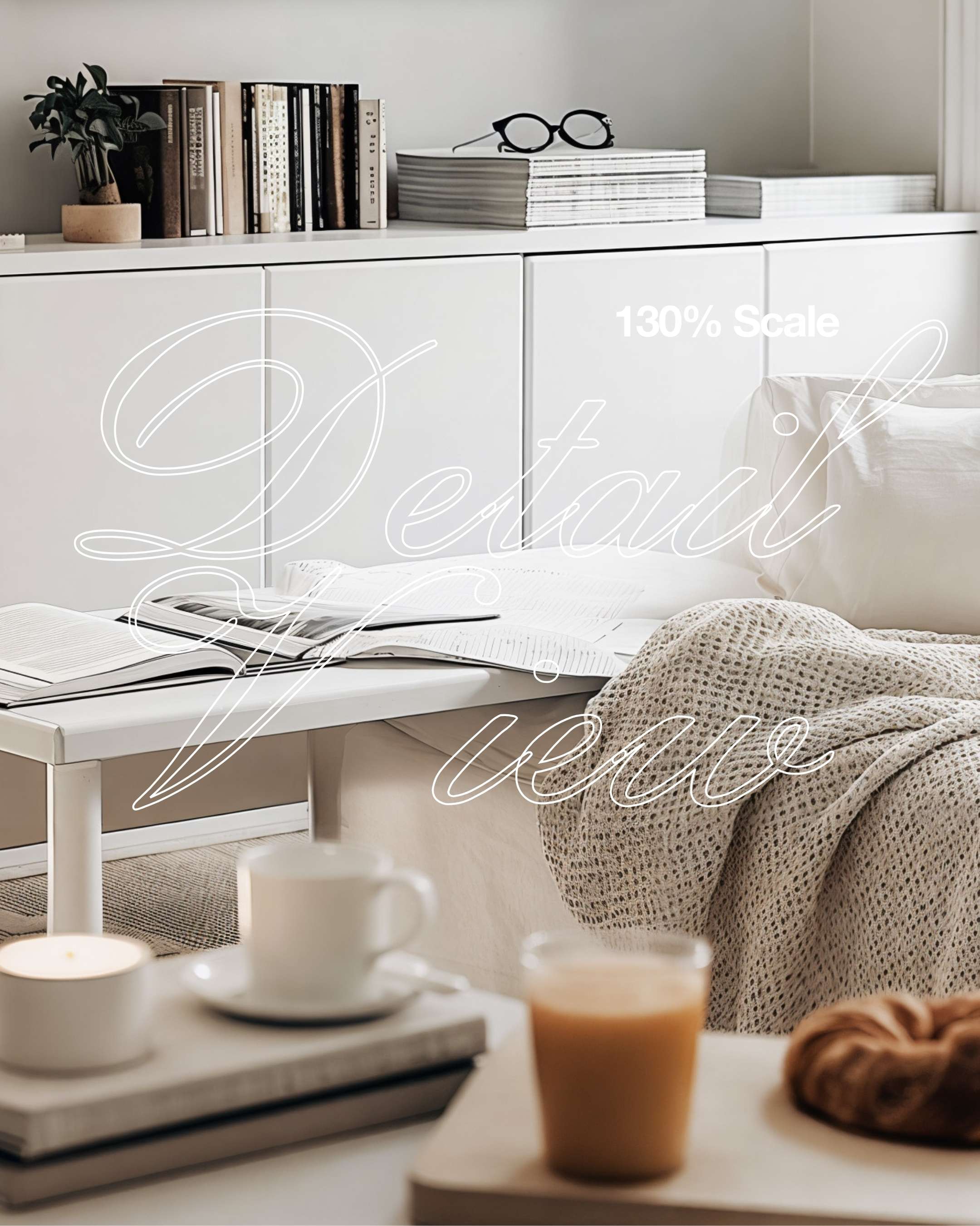 HH004 | Parisian Apartment | 1:1 Single Frame Mockup