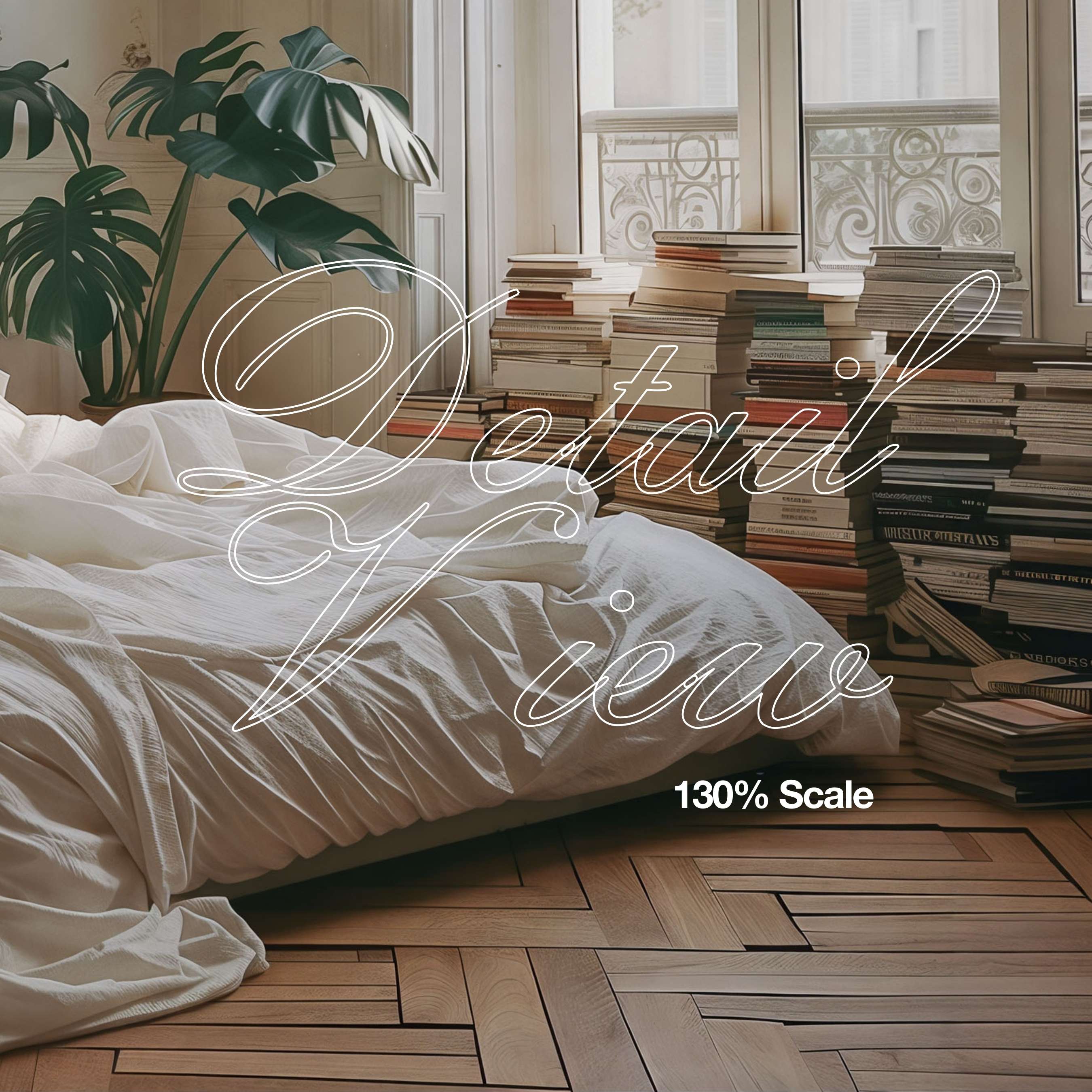 HH026 | Parisian Apartment | DIN A0 Single Frame Mockup