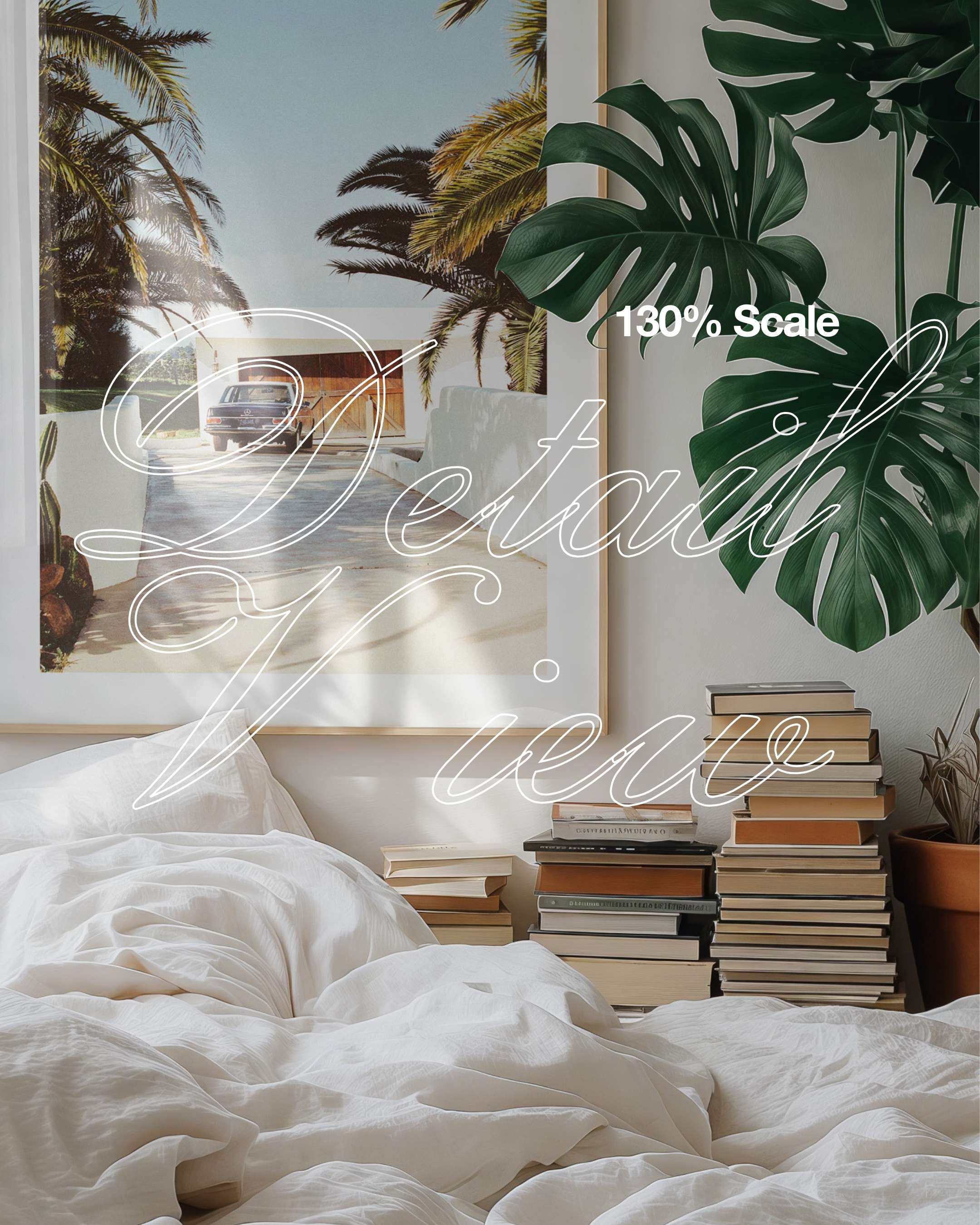 HH029 | Parisian Apartment | DIN A0 Single Frame Mockup