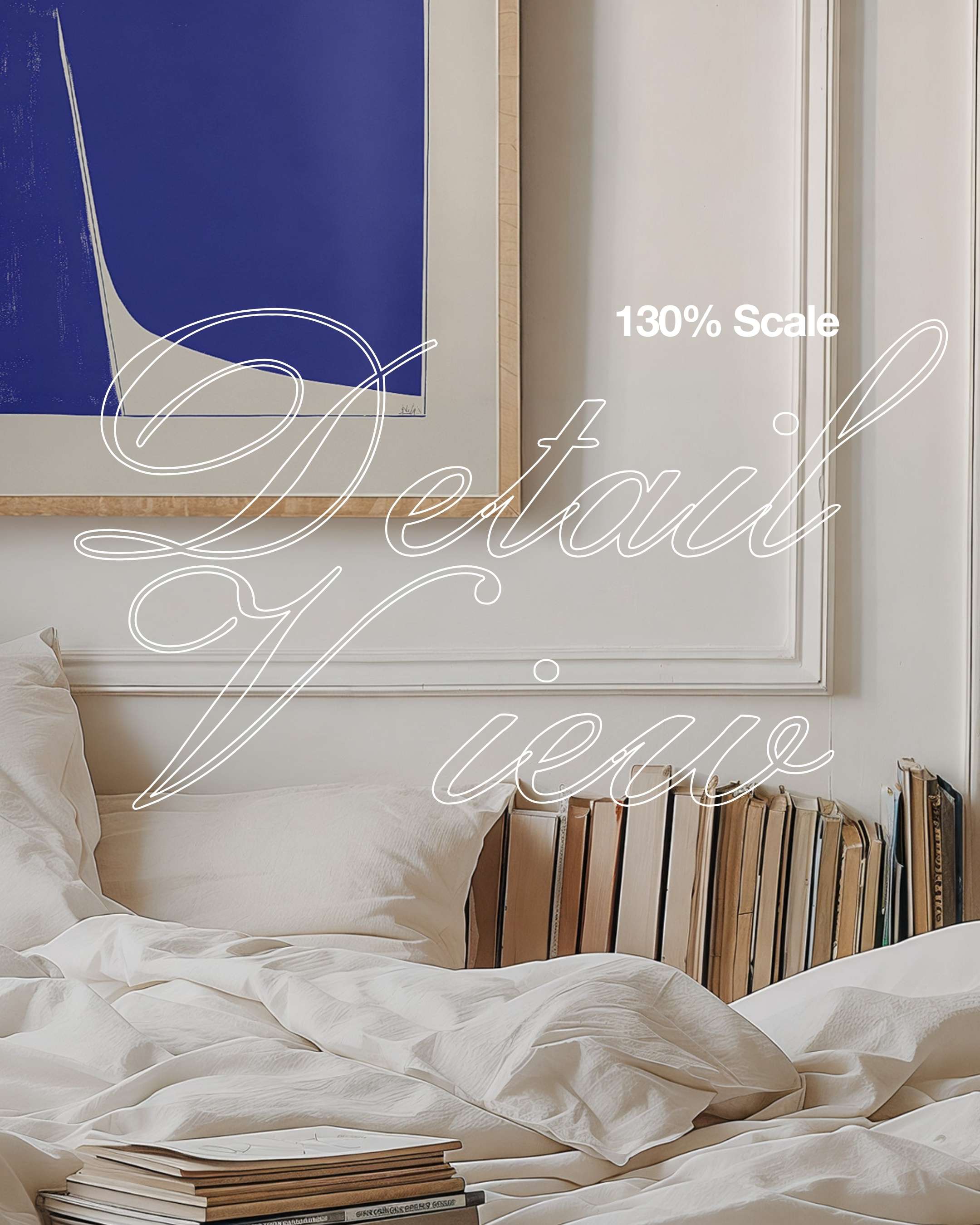 HH025 | Parisian Apartment | DIN A1 Frame Mockup