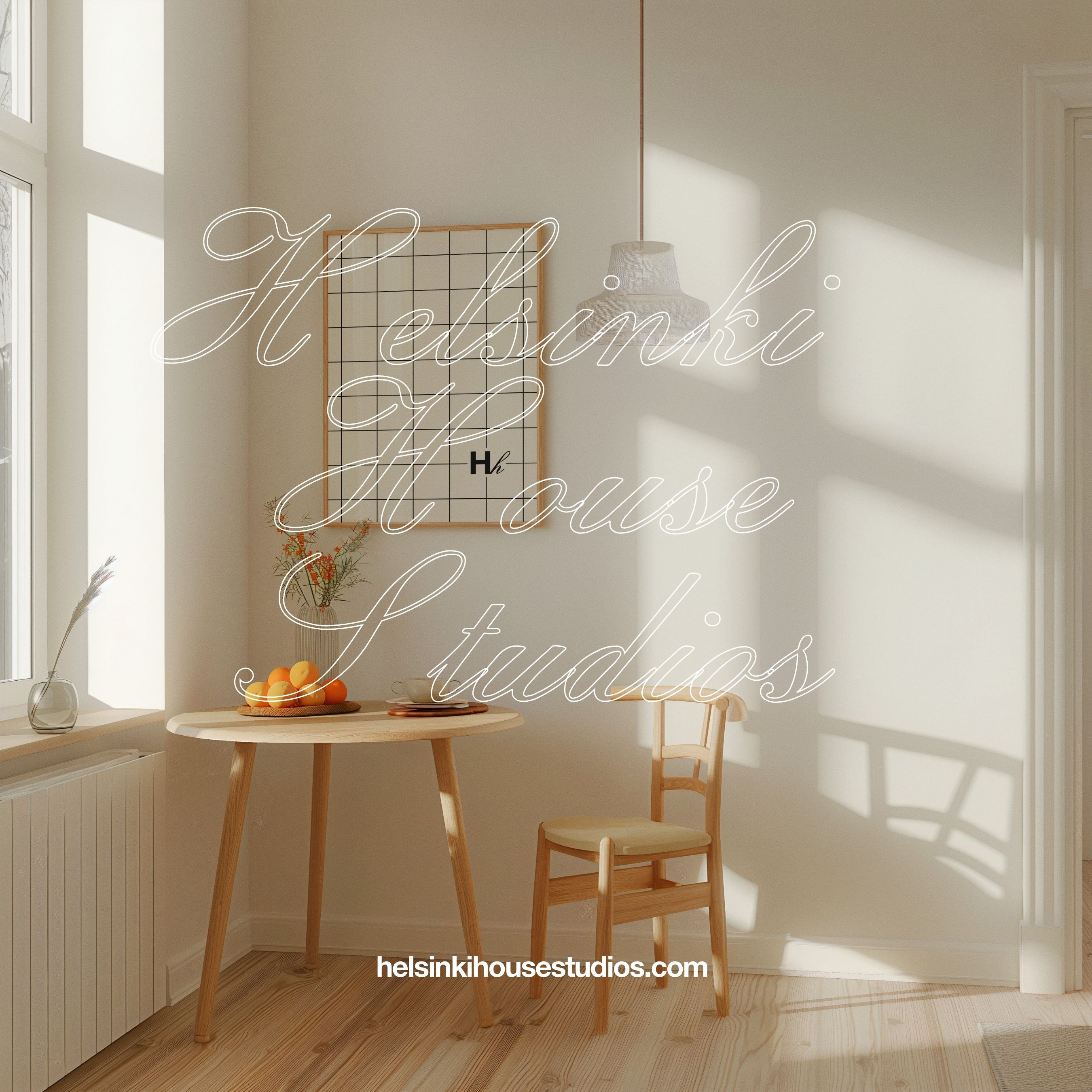 HH088 | Copenhagen Apt | DIN A2 Frame Mockup