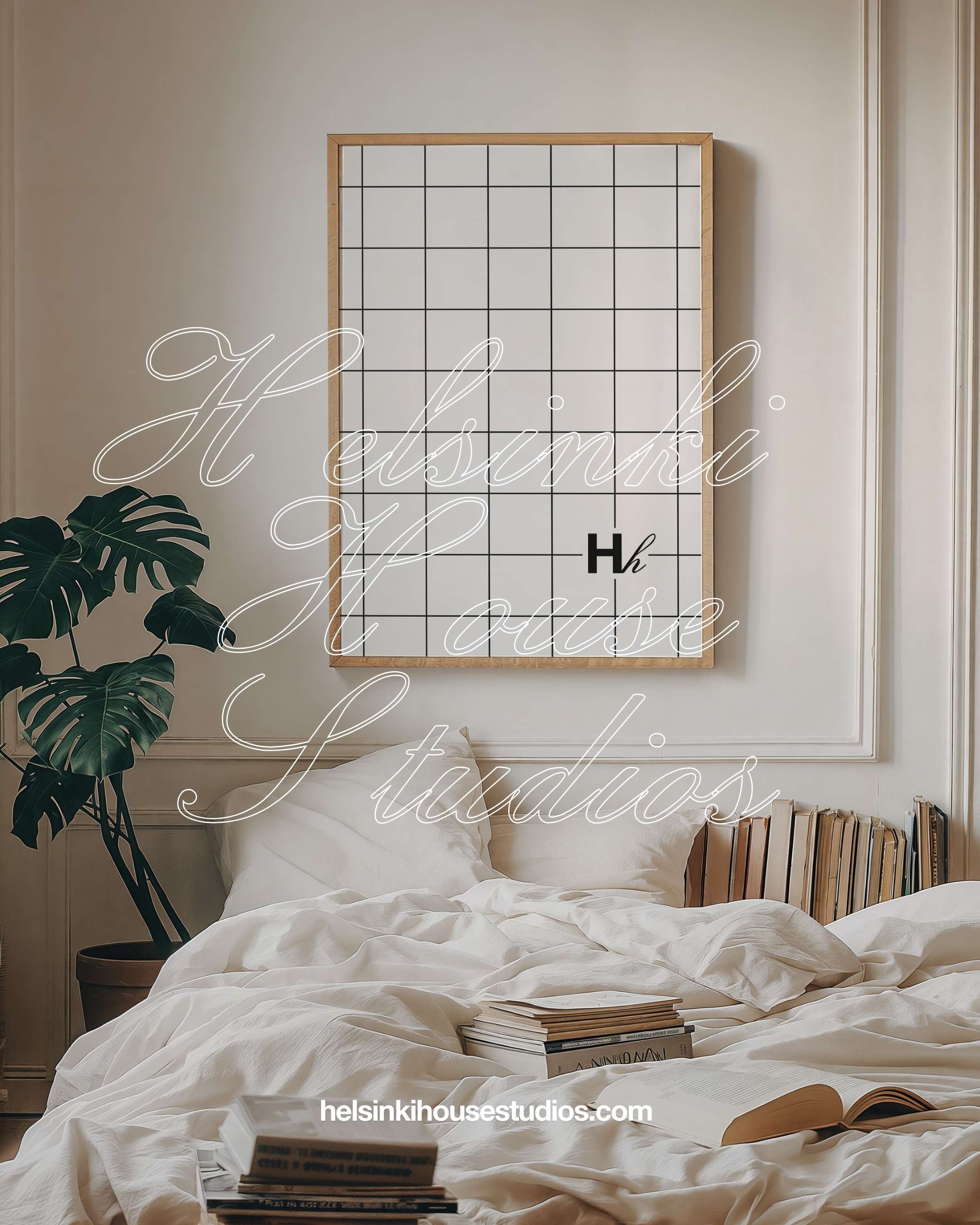 HH025 | Parisian Apartment | DIN A1 Frame Mockup