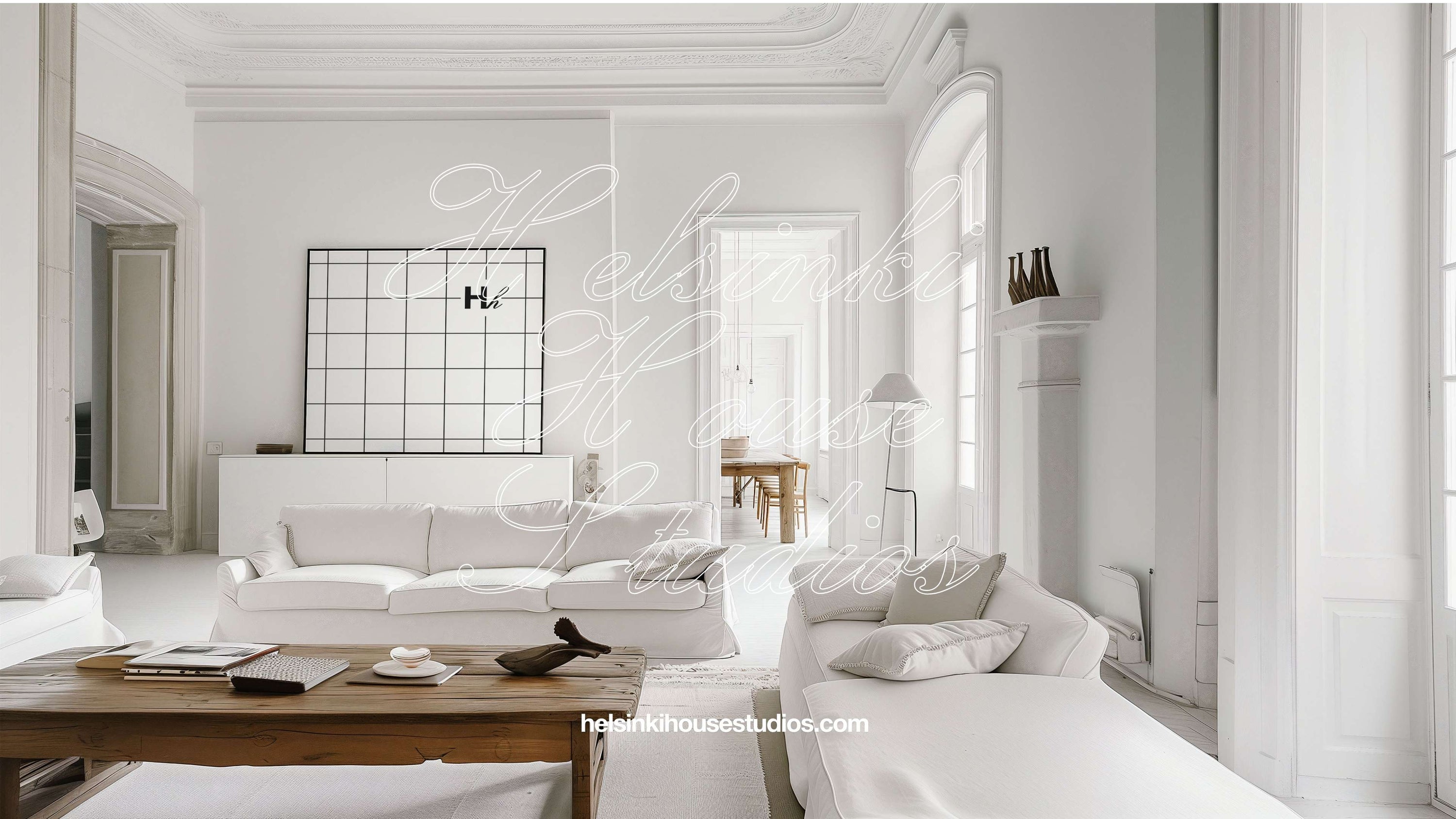 HH023 | Parisian Apartment | Website Banner Mockup