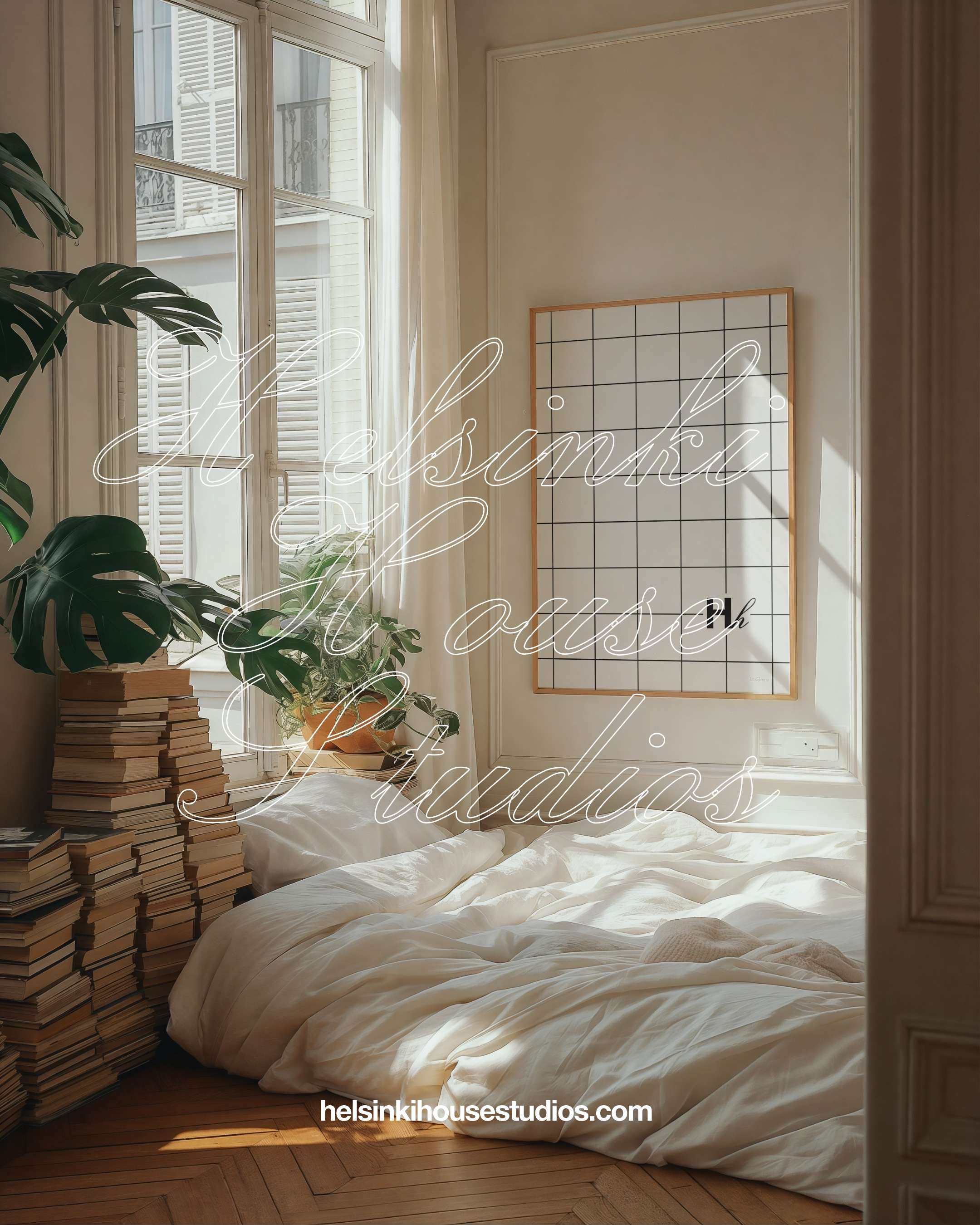 HH015 | Parisian Apartment | DIN A1 Single Frame Mockup