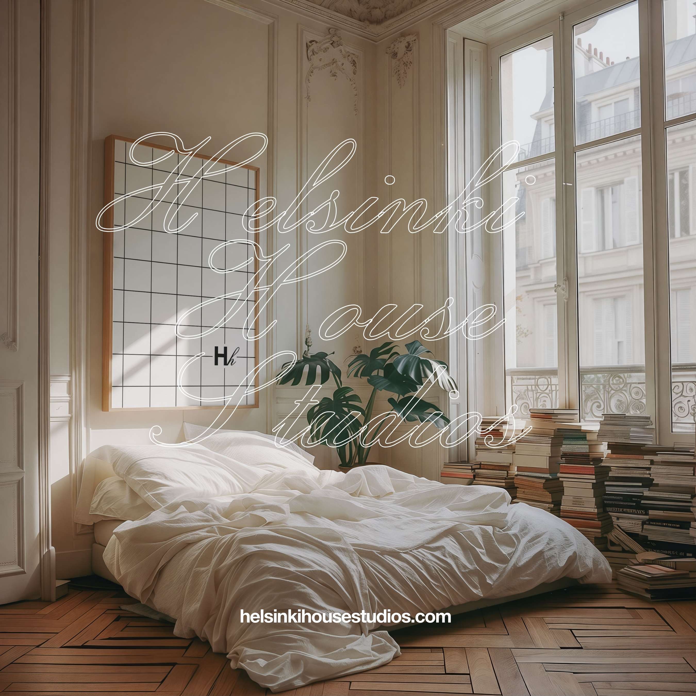 HH026 | Parisian Apartment | DIN A0 Single Frame Mockup