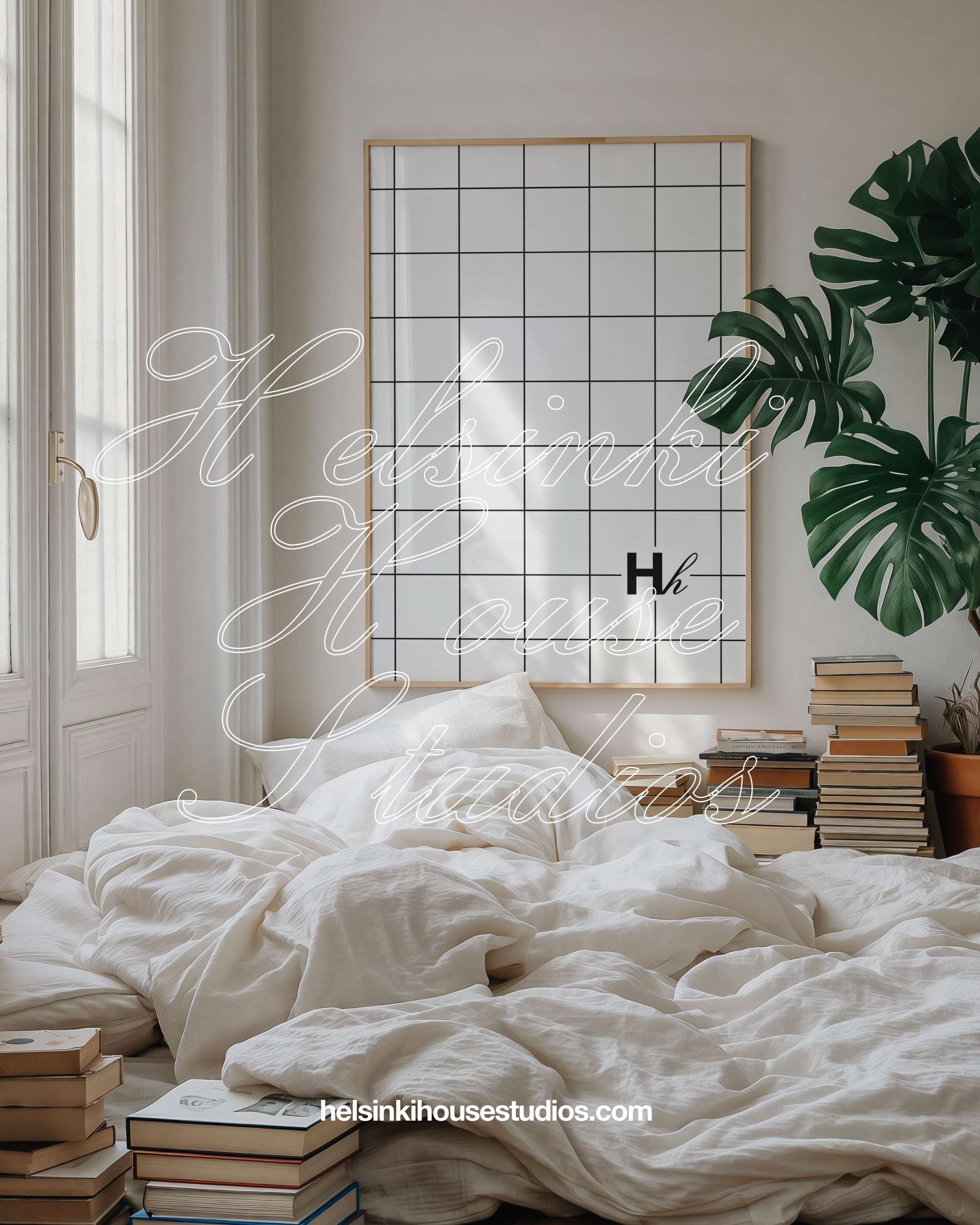 HH029 | Parisian Apartment | DIN A0 Single Frame Mockup