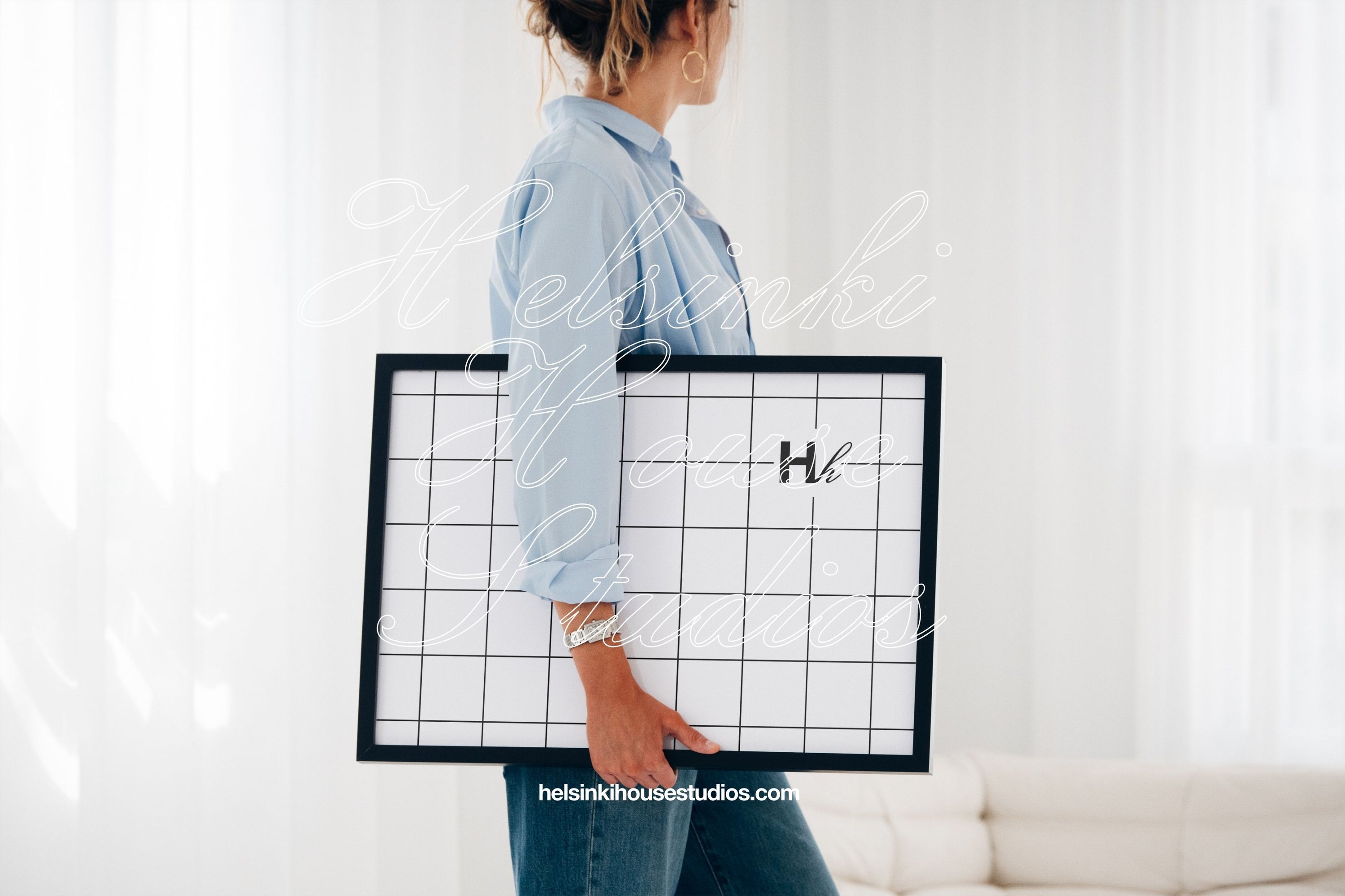 HH067 | The Studio | DIN A2 Single Frame Mockup