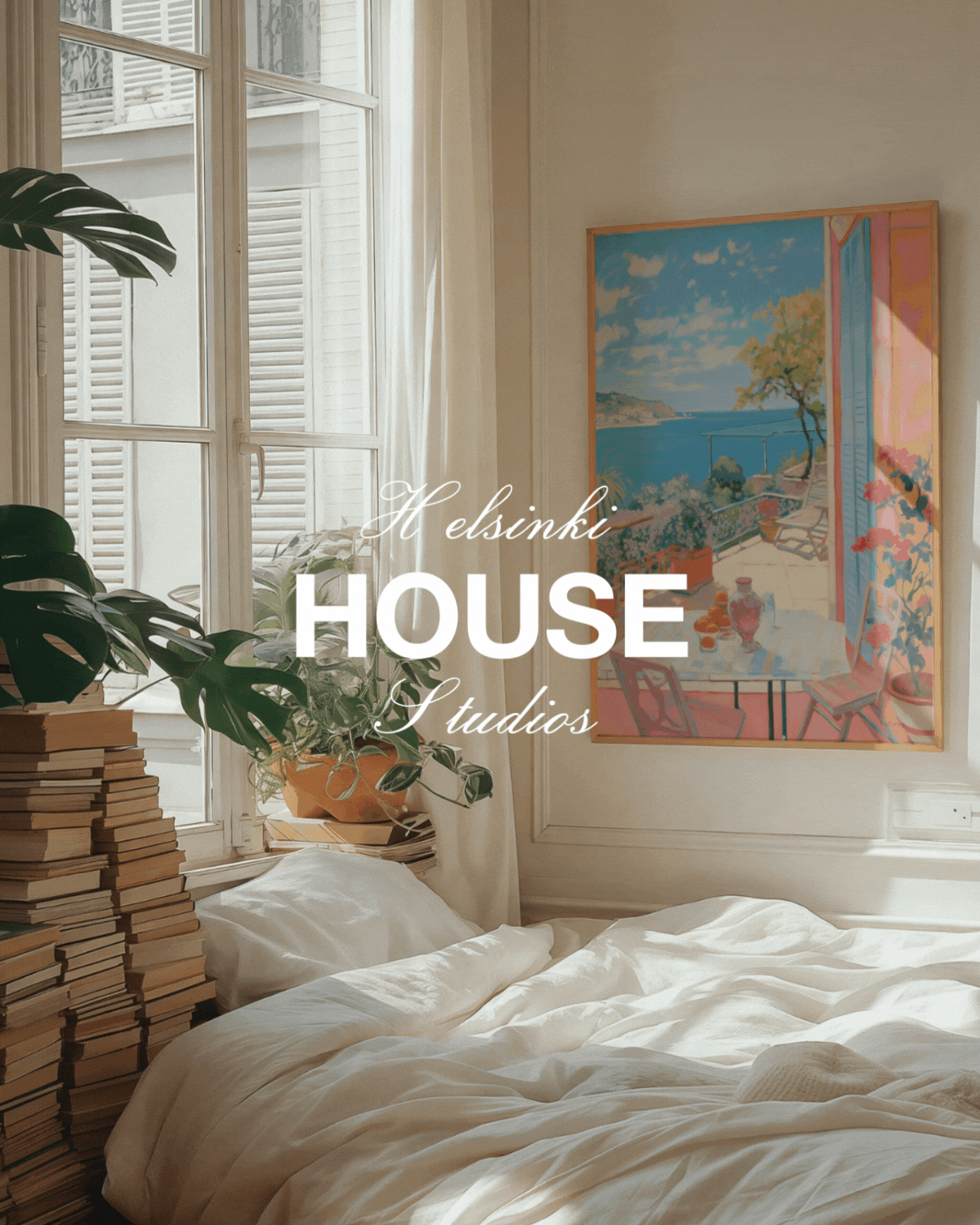 HH015 | Parisian Apartment | DIN A1 Single Frame Mockup