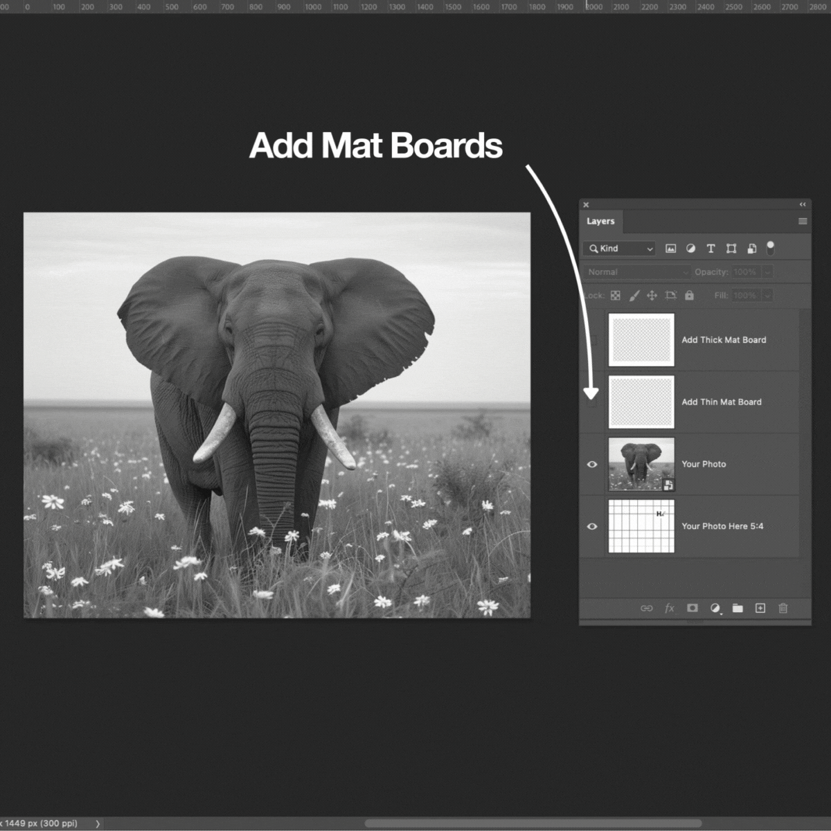 HH169 | 5:4 Paper Mockup