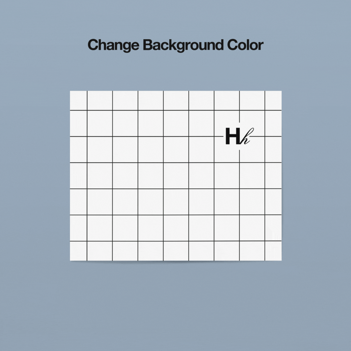 HH169 | 5:4 Paper Mockup