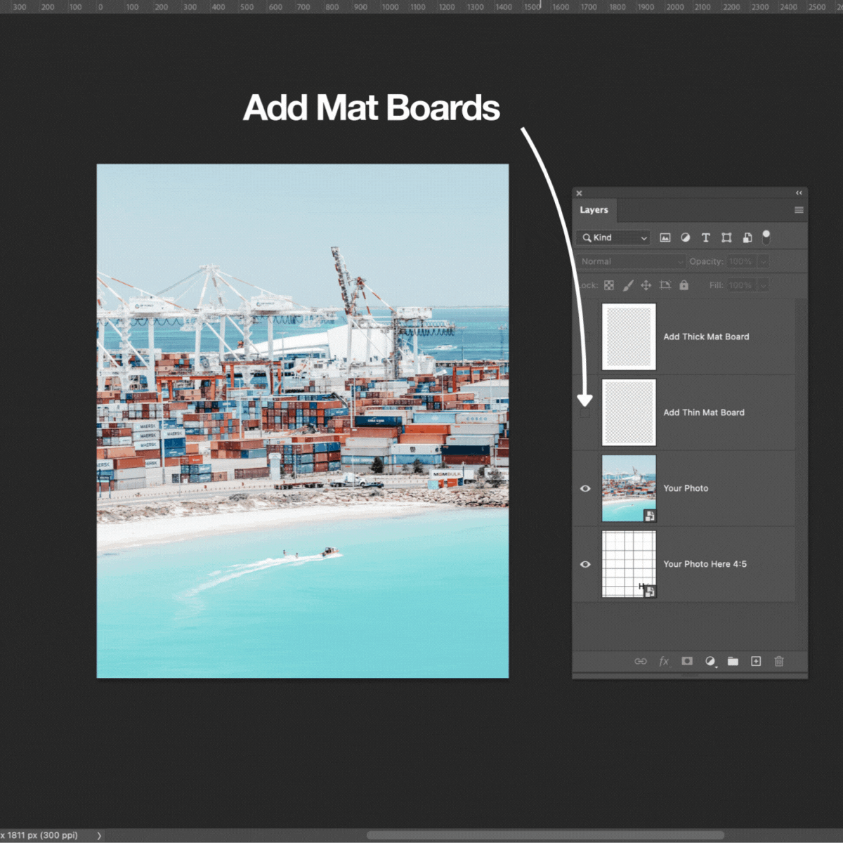 HH170 | 4:5 Paper Mockup